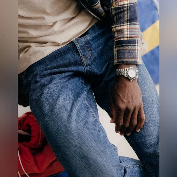 NWT Taylor Stitch The Democratic Jean
in Mid Wash Organic Selvedge - Picture 5 of 15